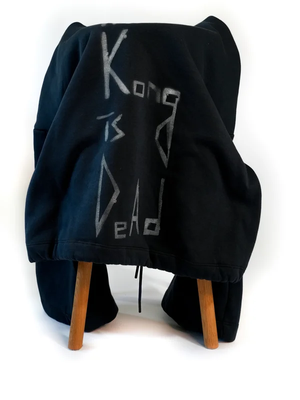 Void Blue Large Sleeve Hoodie