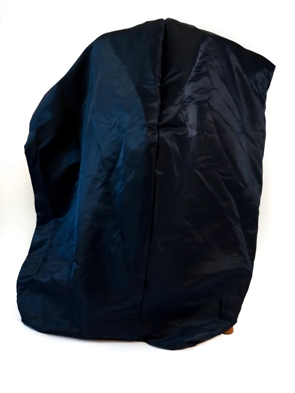 Look 1 Baggy Satin Polyamide Trousers