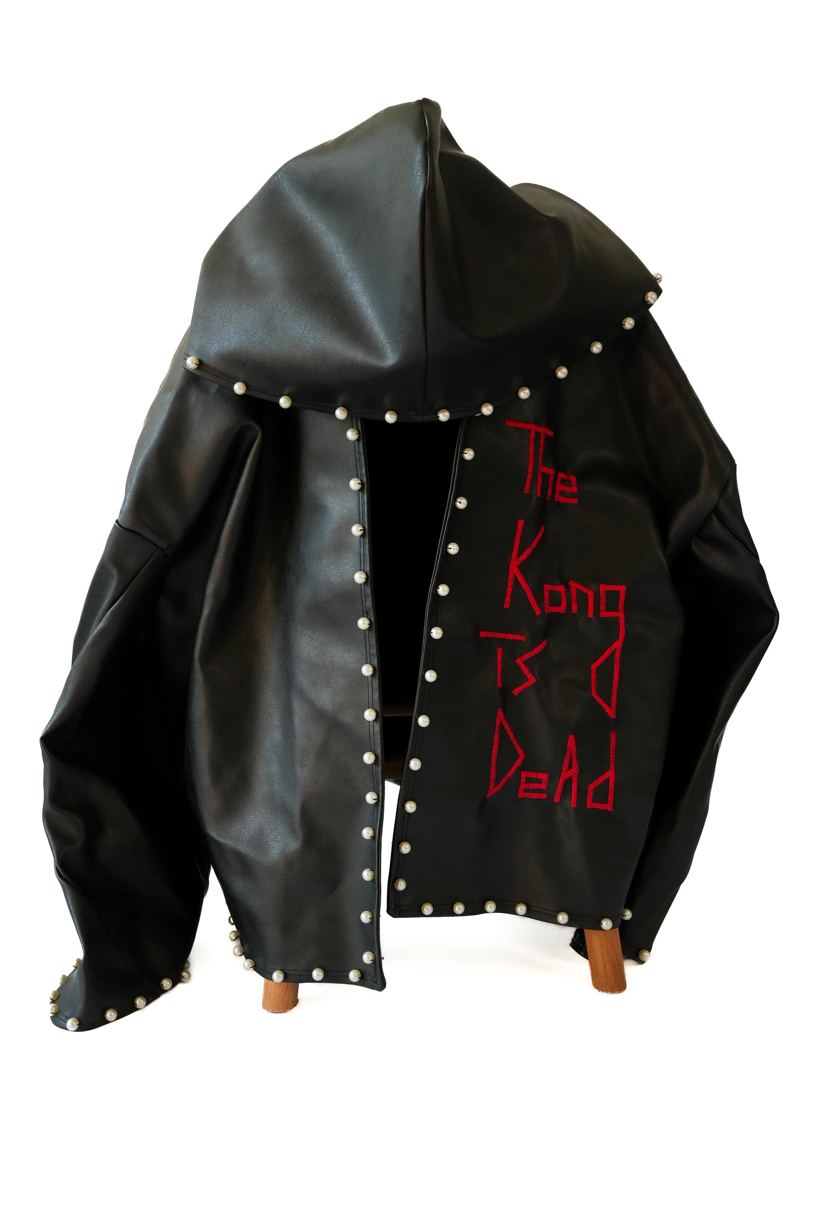 Look 4 Pearl Leather Jacket